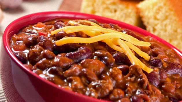 Crock Pot Beef Chili w/Kidney Beans